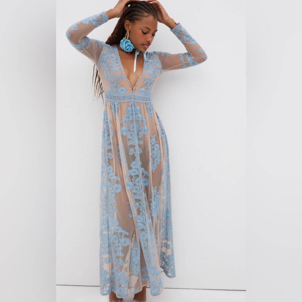 Free People For Love & Lemons Temecula Dress Size S